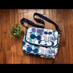 Coach diaper/messenger bag